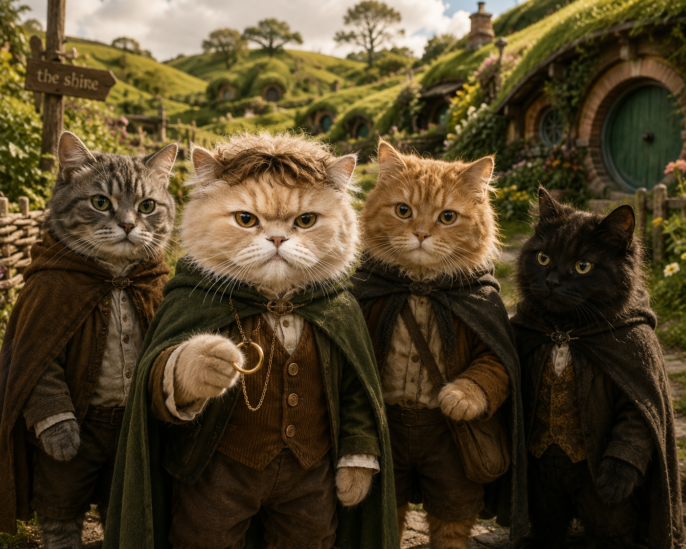 The Fellowship of the Cats