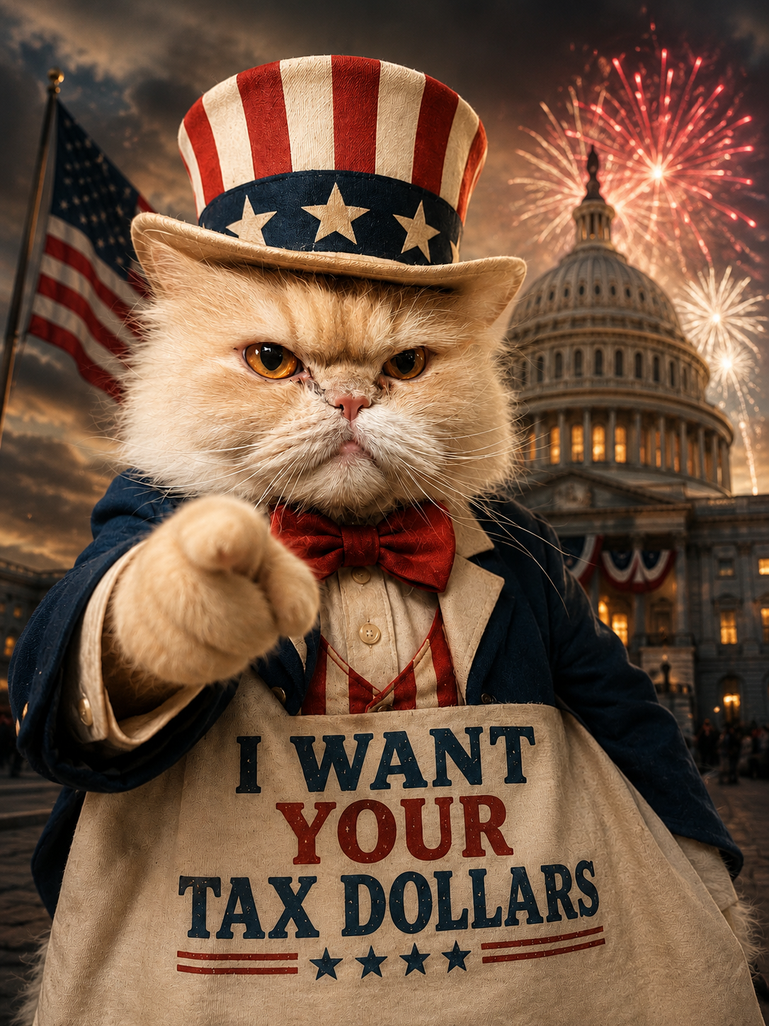 I Want Your Tax Dollars